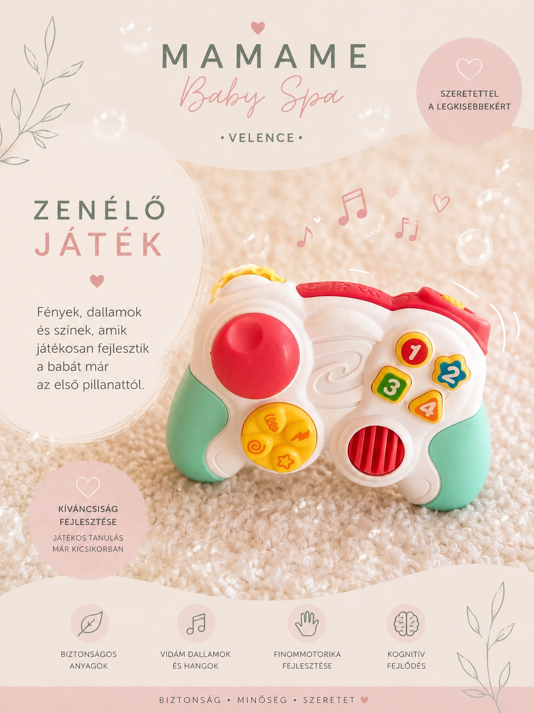 Zenélő játék